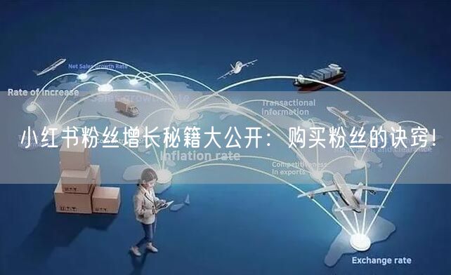 小红书粉丝增长秘籍大公开：购买粉丝的诀窍！