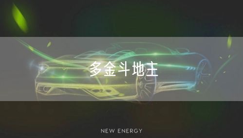 多金斗地主